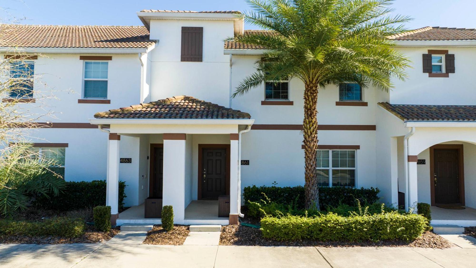 Four Bedrooms Townhome 4861 Kissimmee Eksteriør bilde